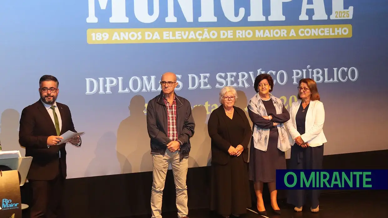 Rio Maior celebra 189 anos de concelho com homenagens e olhos postos no futuro