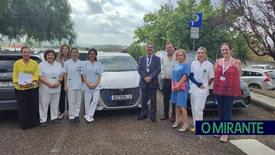 Nova viatura eléctrica reforça resposta das equipas comunitárias de Saúde Mental no Médio Tejo