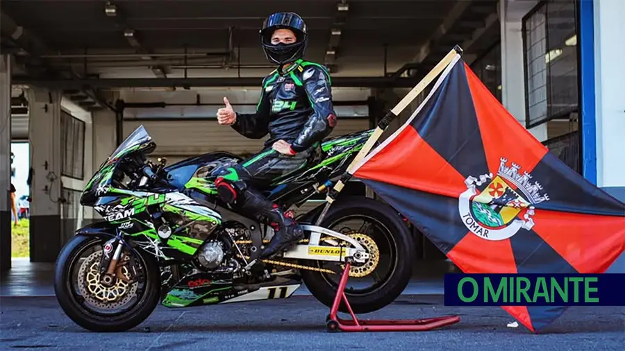 Tiago Pires, de Tomar, sagra-se vice-campeão nacional de motociclismo na classe 1