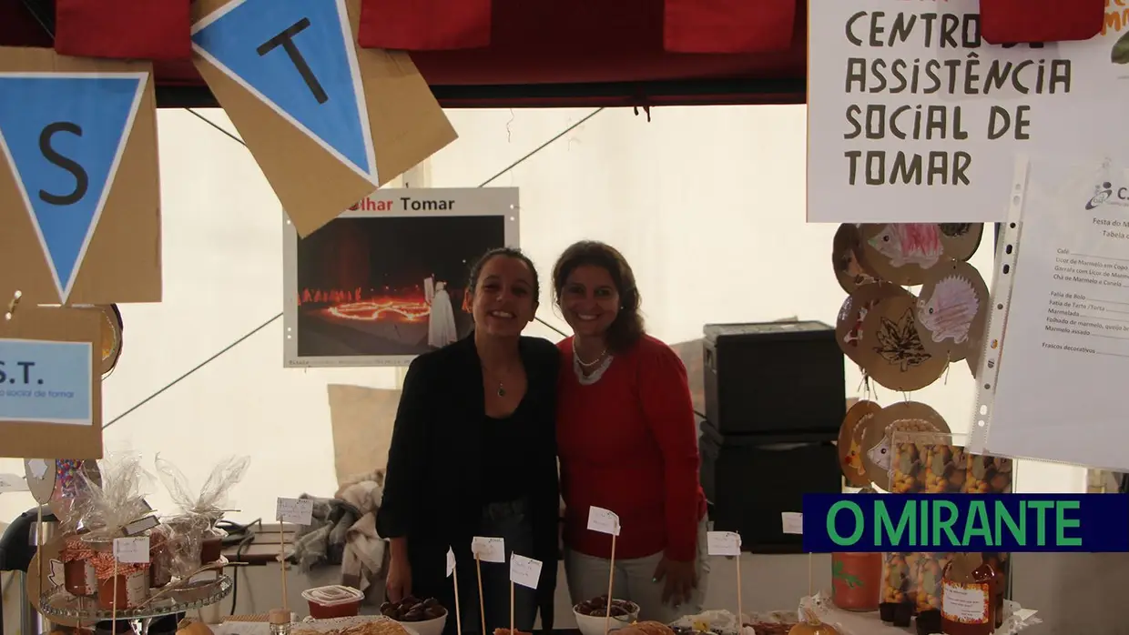 Festa do Marmelo juntou várias instituições no Mercado de Tomar por uma boa causa