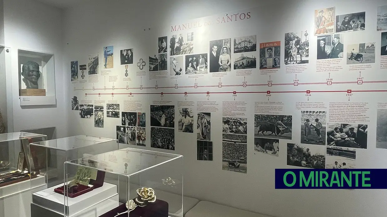 Exposição Manuel dos Santos e o São Martinho foi inaugurada na Golegã
