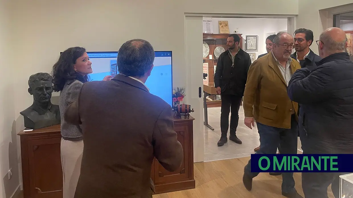 Exposição Manuel dos Santos e o São Martinho foi inaugurada na Golegã