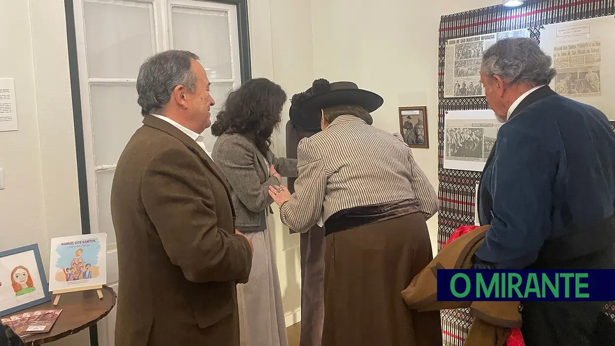 Exposição Manuel dos Santos e o São Martinho foi inaugurada na Golegã