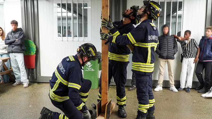 A iniciativa visa sensibilizar a população para o risco sísmico e reforçar comportamentos de autoprotecção. Foto Município de Tomar 