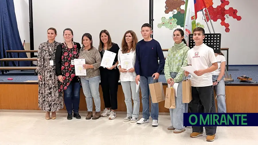 Alunos do Alto de Azambuja debatem ideias sobre Ambiente na Eslovénia