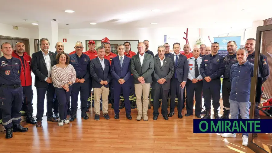 Médio Tejo reforça protecção dos bombeiros com novos equipamentos de combate a incêndios