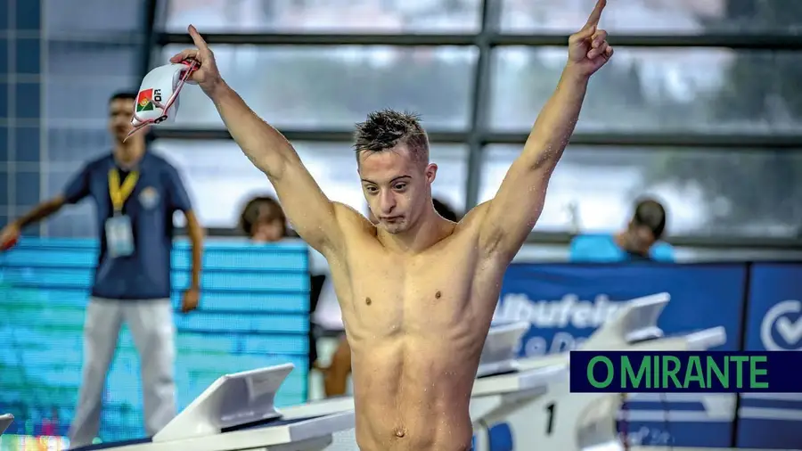Diogo Matos conquista sete títulos europeus na natação adaptada 