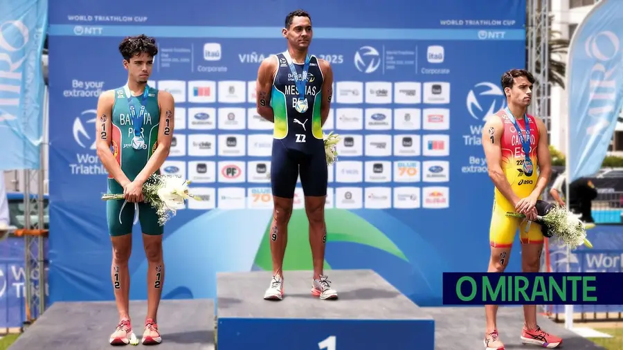 João Nuno Batista consegue 2º lugar na Taça do Mundo de Triatlo