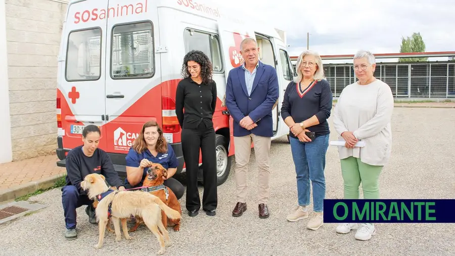 Abrantes inaugura bloco operatório e apresenta ambulância animal no Centro de Recolha Oficial