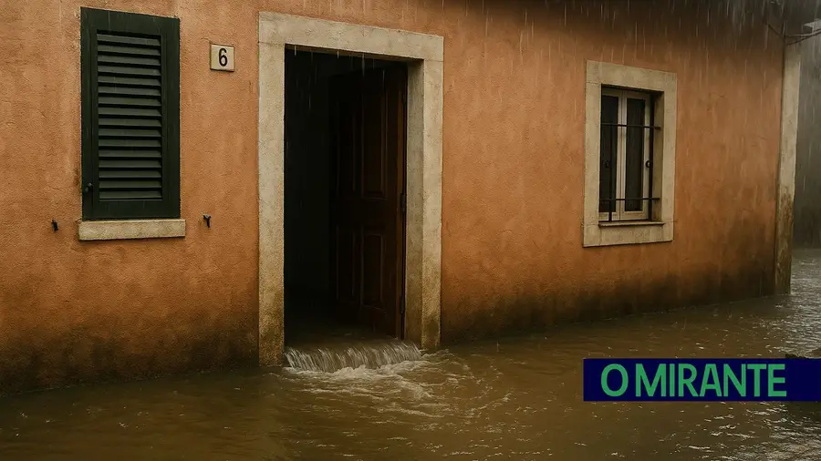 Mau tempo deixa duas pessoas desalojadas em Abrantes