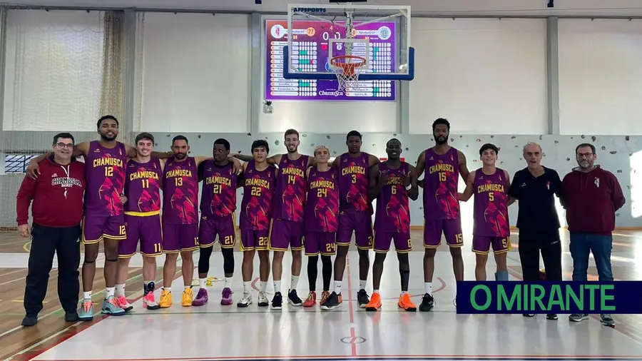 Chamusca Basket não compromete na frente do campeonato nacional da primeira divisão