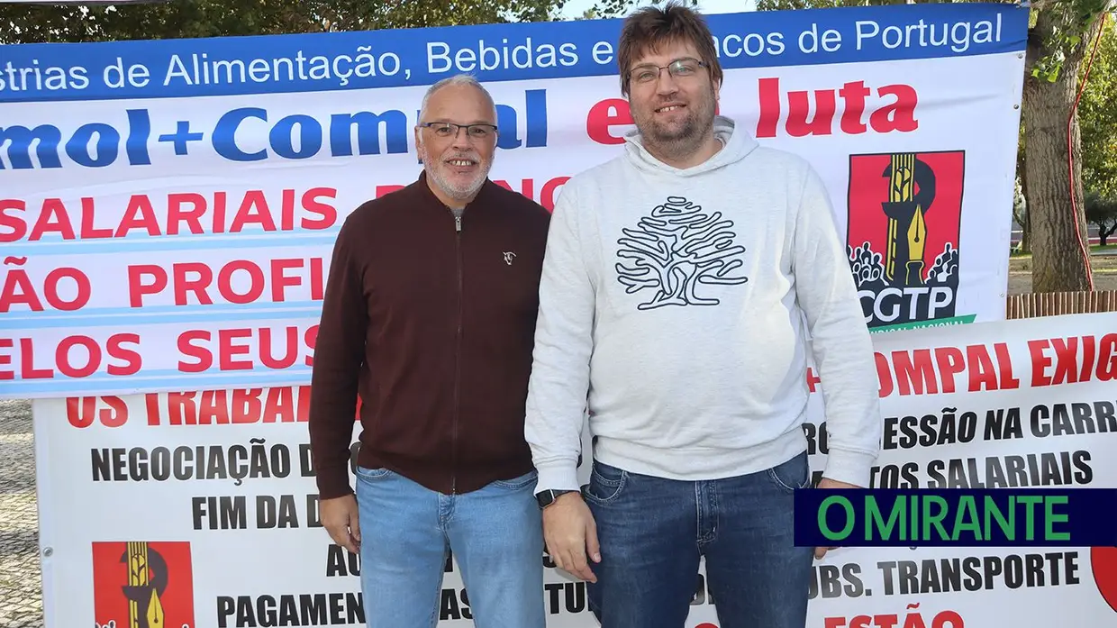 Trabalhadores da Sumol Compal em Almeirim em greve com adesão de 70%