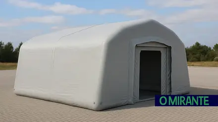 Ourém reforça capacidade de resposta com nova tenda de apoio à Protecção Civil