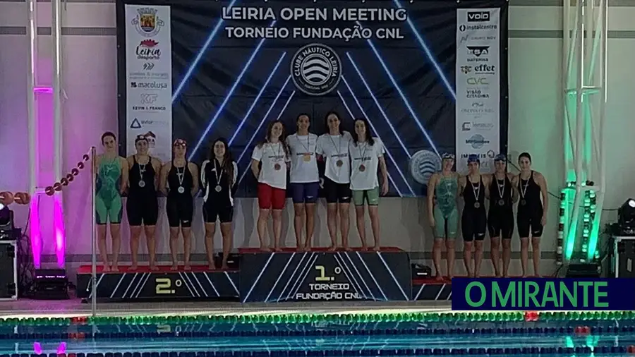 Clube de Natação de Torres Novas conquista pódios em Leiria