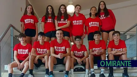 Búzios de Coruche conquista seis pódios em Tomar