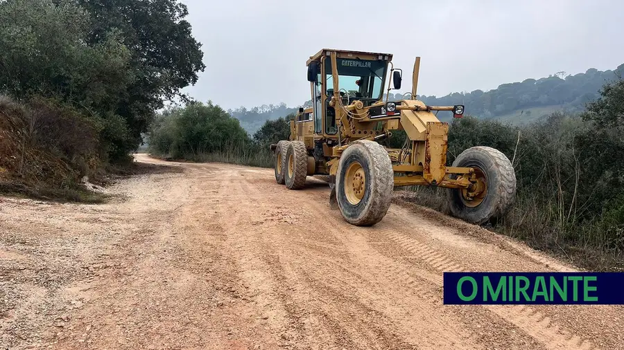 Câmara de Torres Novas mantém obra em estrada adiada depois de cidadão reclamar ser o seu dono
