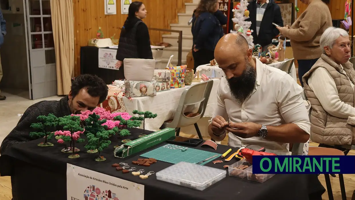 Centro cultural acolhe primeira feira da Associação de Artesãos do Entroncamento