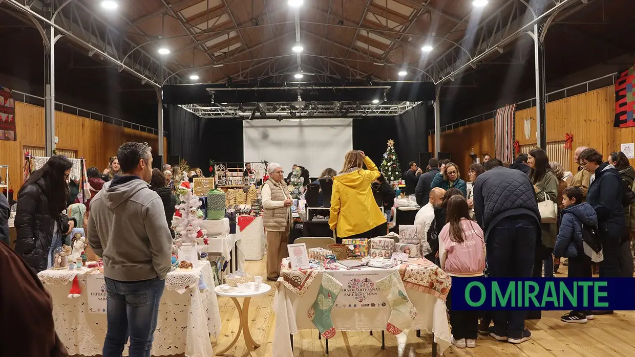 Centro cultural acolhe primeira feira da Associação de Artesãos do Entroncamento