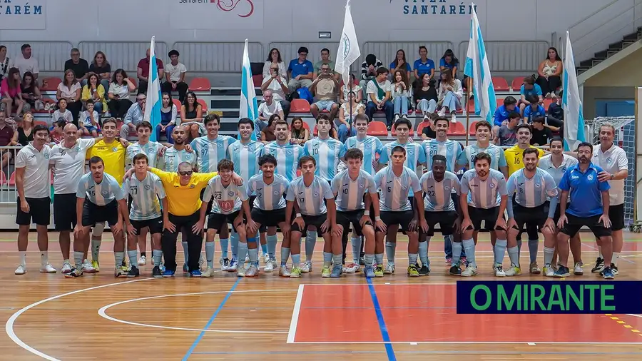 Vitória de Santarém vence pela primeira vez na 3ª divisão nacional de futsal