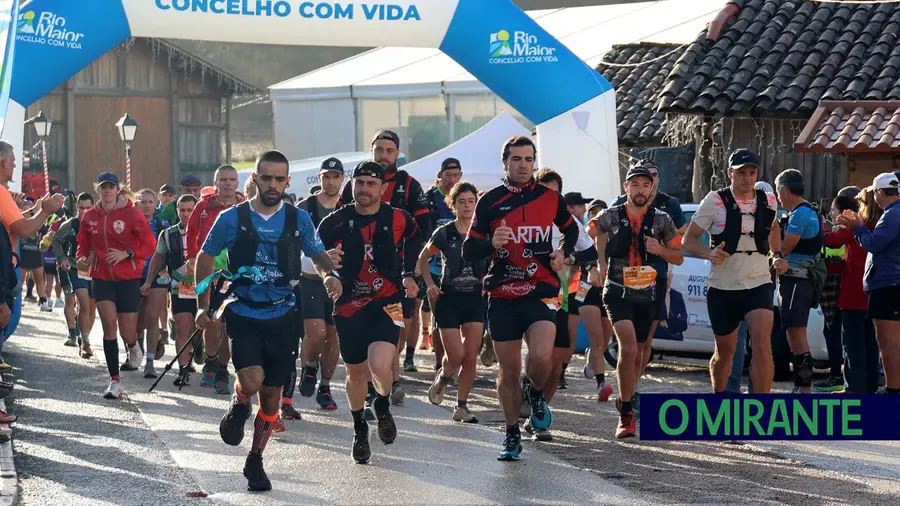 Trail Terras de Sal e Serra levou 360 atletas a Rio Maior