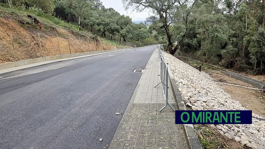 Rua do Rone na Chamusca reabre ao trânsito após obras de estabilização