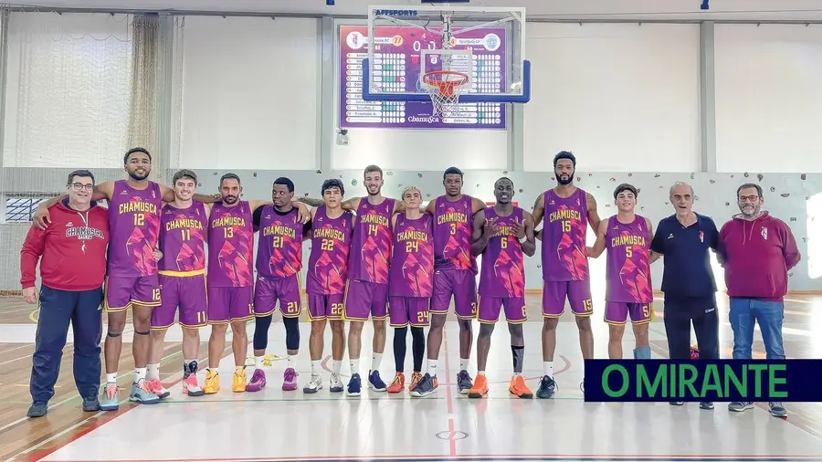 Chamusca Basket não compromete na frente do campeonato nacional da primeira divisão