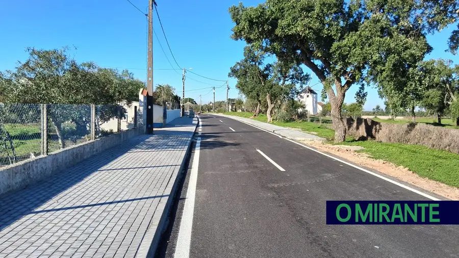 Estrada de Coruche reabilitada reforça ligação entre Ponte de Sor e Chamusca