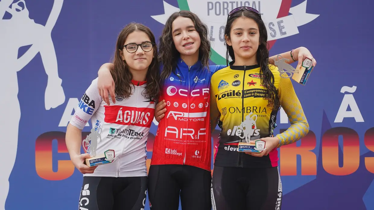 Águias de Alpiarça nos pódios da Taça de Portugal em pista e ciclocrosse