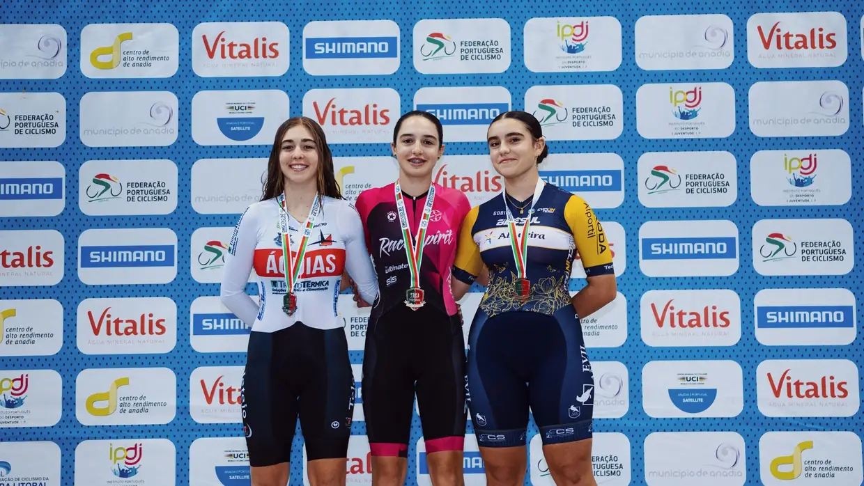Águias de Alpiarça nos pódios da Taça de Portugal em pista e ciclocrosse