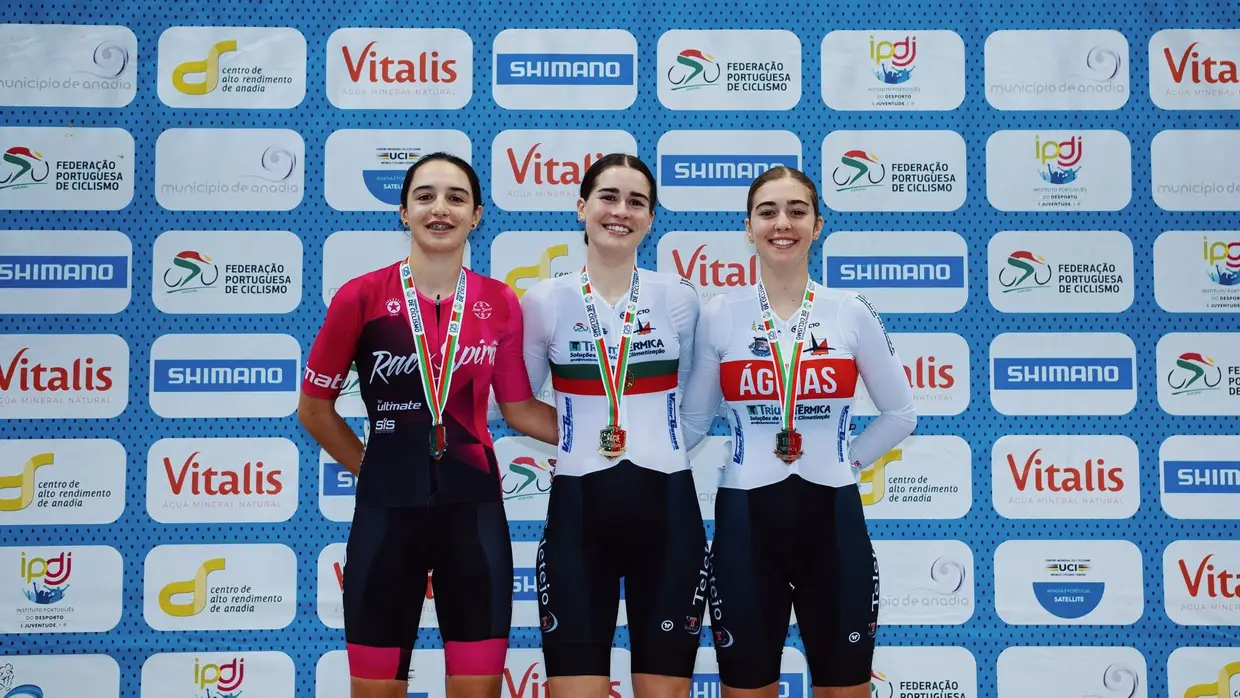 Águias de Alpiarça nos pódios da Taça de Portugal em pista e ciclocrosse