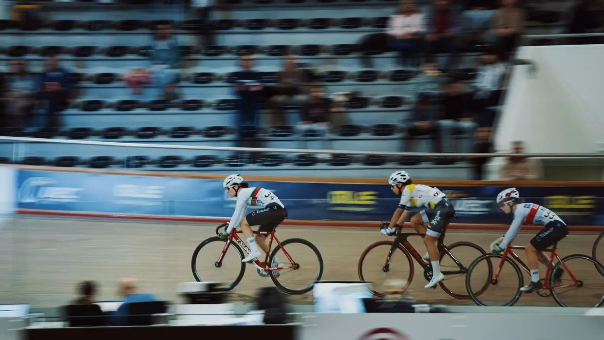 Águias de Alpiarça nos pódios da Taça de Portugal em pista e ciclocrosse
