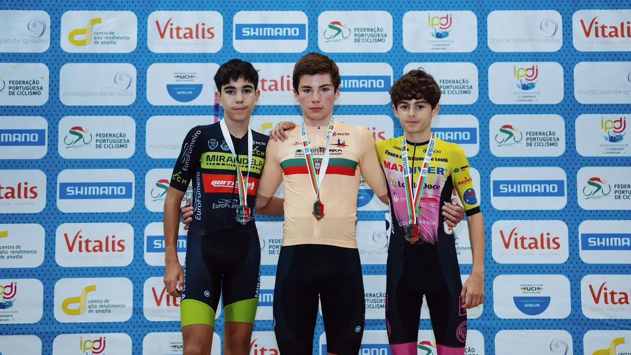 Águias de Alpiarça nos pódios da Taça de Portugal em pista e ciclocrosse