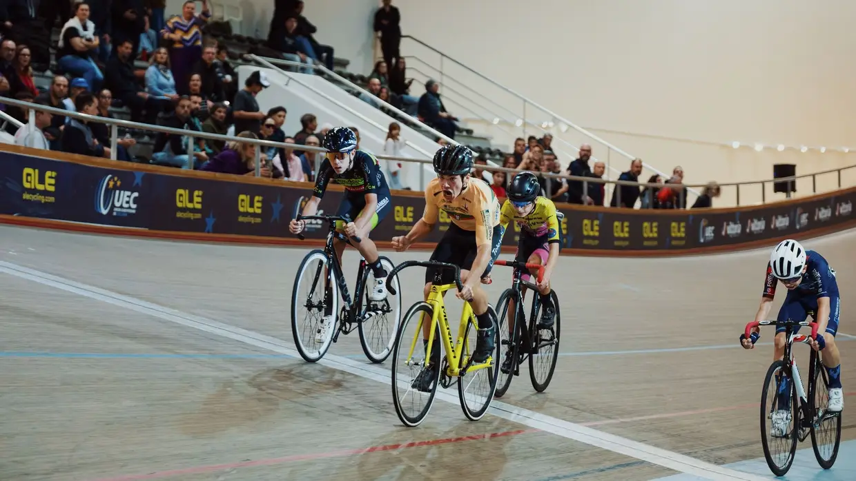 Águias de Alpiarça nos pódios da Taça de Portugal em pista e ciclocrosse