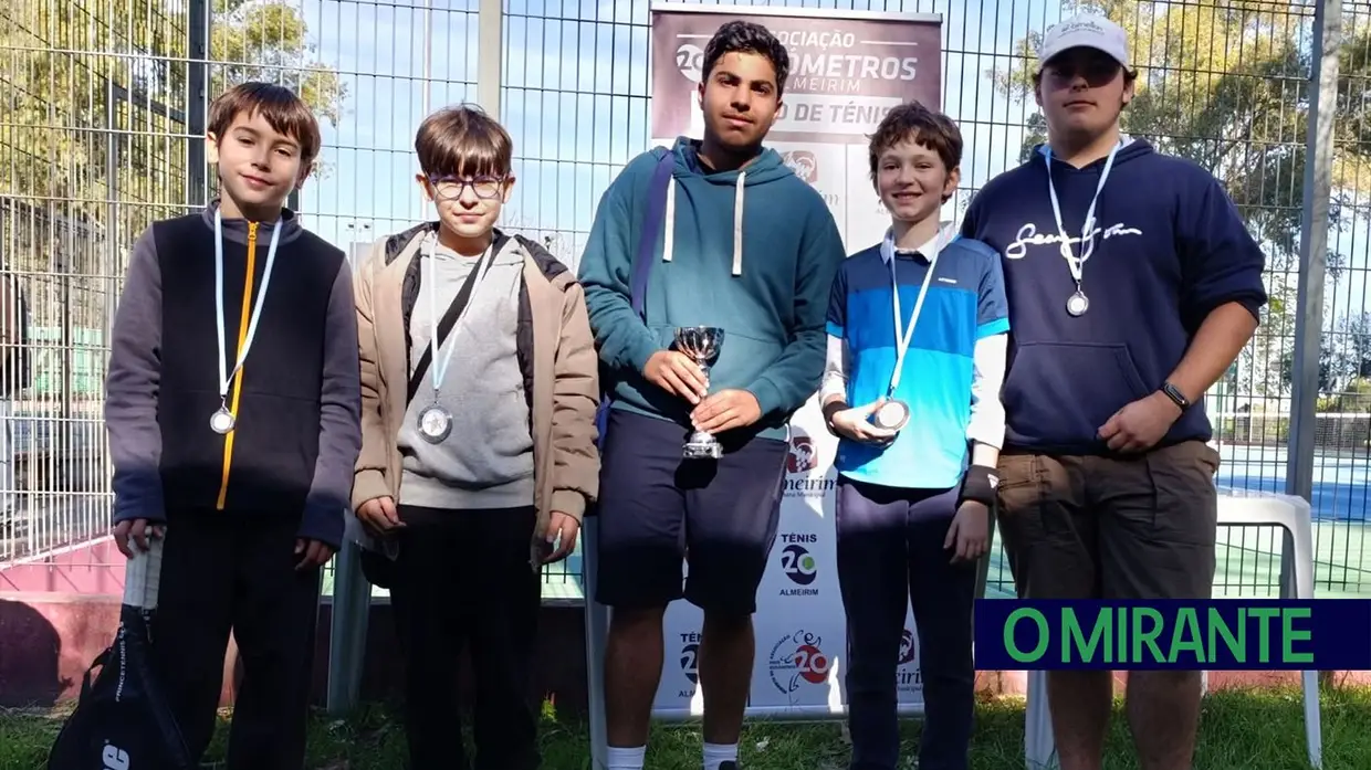 Ateneu Artístico Cartaxense brilha no arranque do circuito de ténis Future Stars 2026