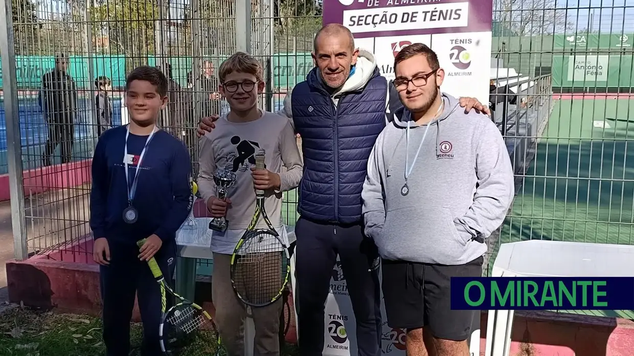 Ateneu Artístico Cartaxense brilha no arranque do circuito de ténis Future Stars 2026