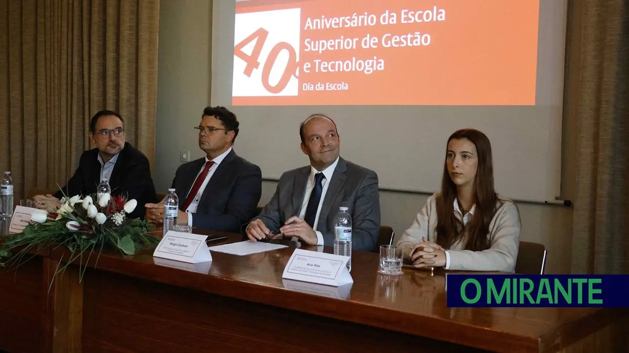 Escola Superior de Gestão e Tecnologia de Santarém comemorou 40 anos de ensino