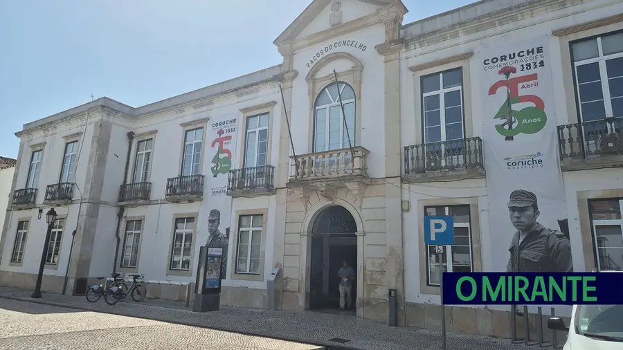 Câmara de Coruche confirma buscas da PJ nos Paços do Concelho