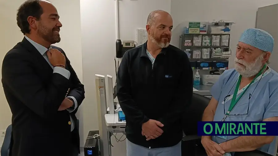 Autarca de Santarém descobre em visita à CUF médico que o salvou