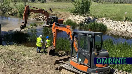 Geota vai remover mais um açude no rio Alviela no troço de Sourinho