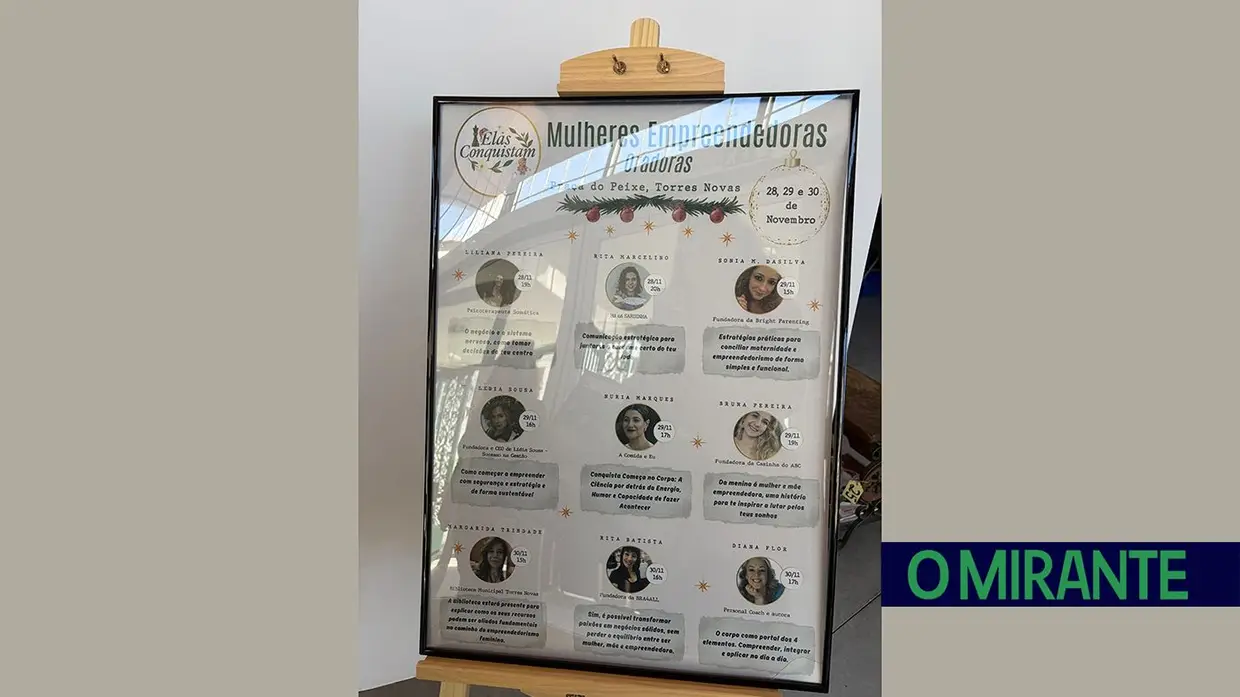 "Elas Conquistam" na Praça do Peixe em Torres Novas