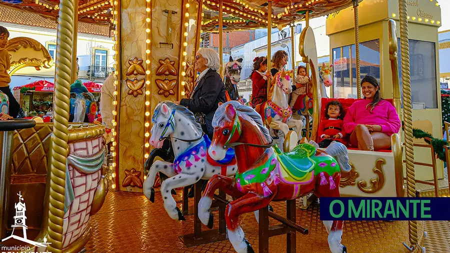 Benavente celebra a magia do Natal no Parque 25 de Abril