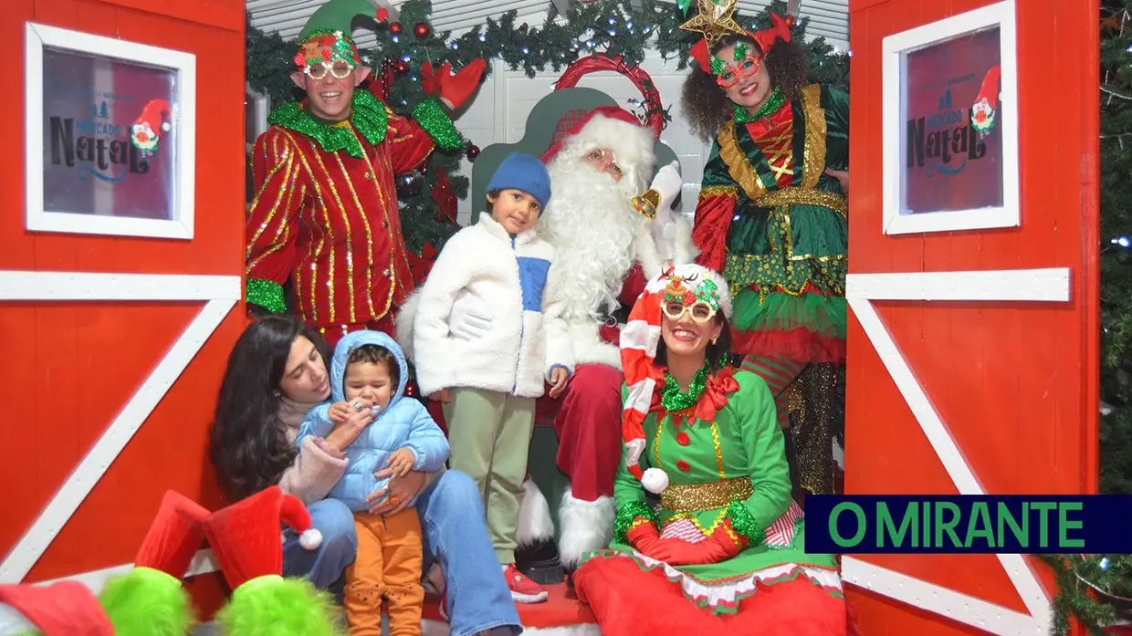 Mercado de Natal anima Benavente com onze dias de festa no Parque 25 de Abril