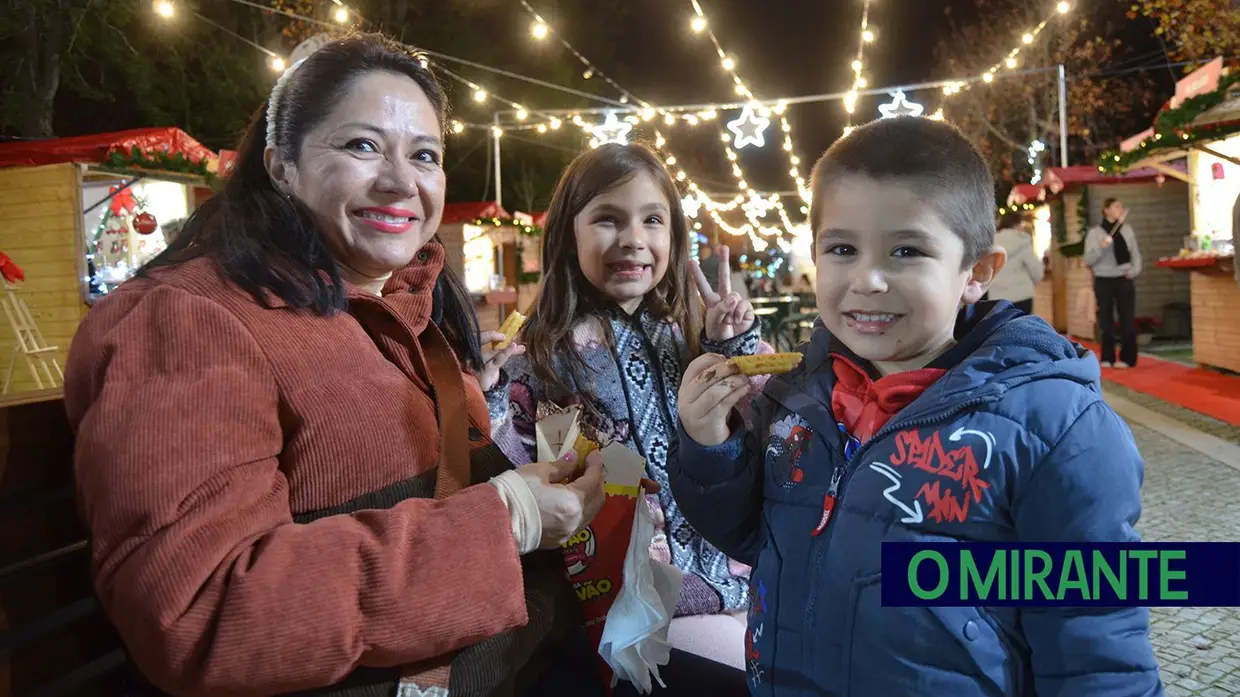 Mercado de Natal anima Benavente com onze dias de festa no Parque 25 de Abril