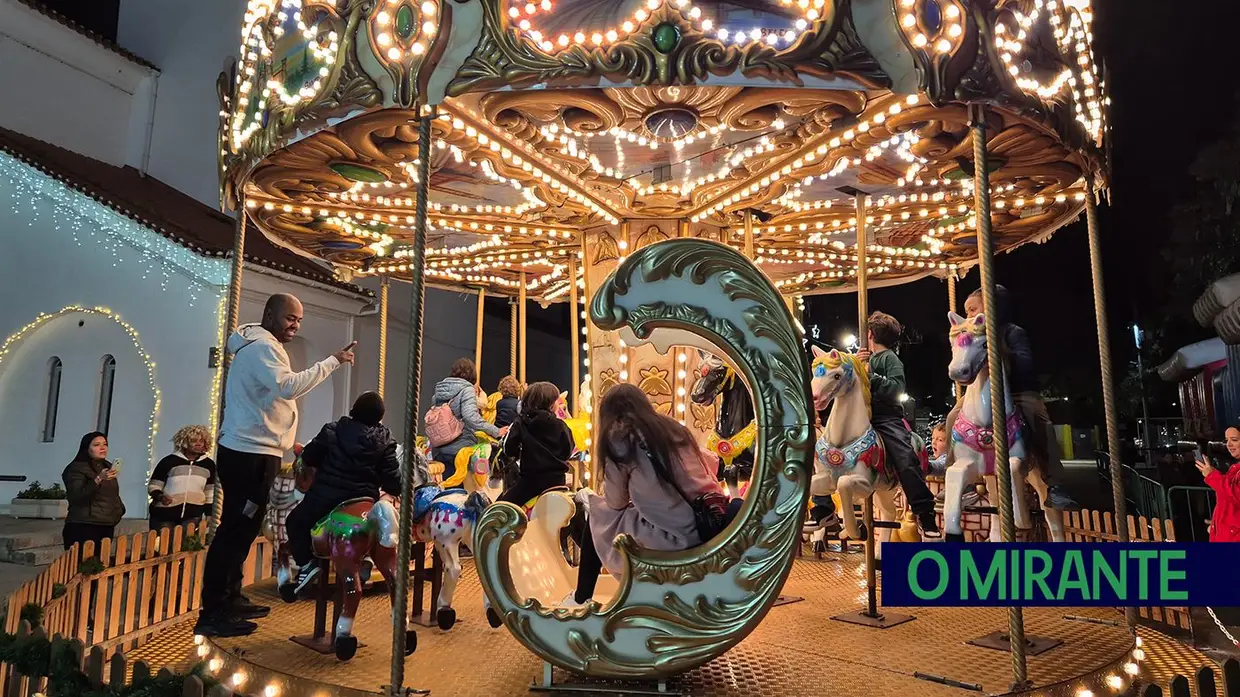 Mercado de Natal anima Benavente com onze dias de festa no Parque 25 de Abril