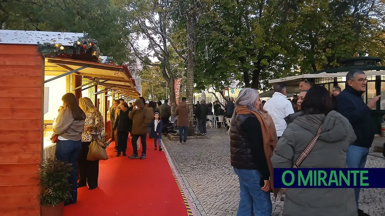 Abrantes volta a celebrar o Natal com um mercadinho, espectáculos e festa de Ano Novo