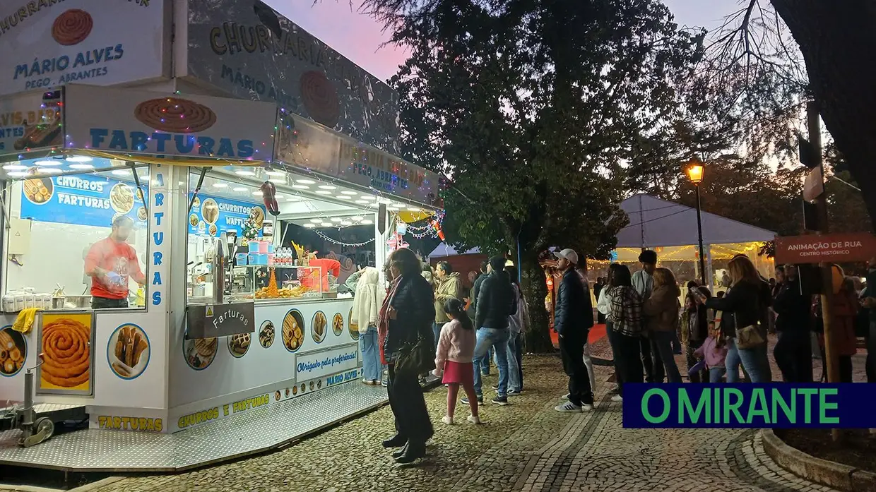 Abrantes volta a celebrar o Natal com um mercadinho, espectáculos e festa de Ano Novo