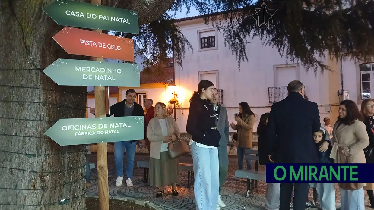 Abrantes volta a celebrar o Natal com um mercadinho, espectáculos e festa de Ano Novo
