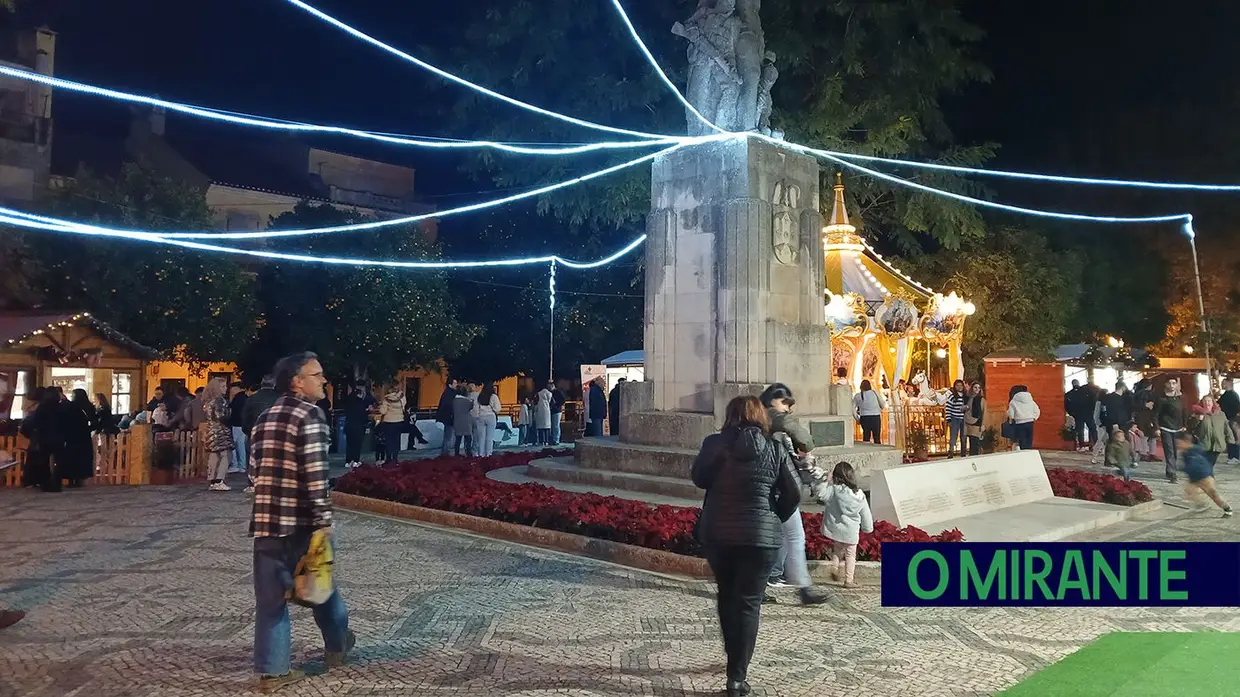 Abrantes volta a celebrar o Natal com um mercadinho, espectáculos e festa de Ano Novo