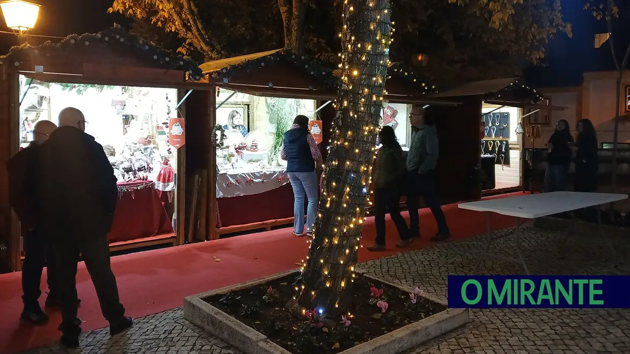Abrantes volta a celebrar o Natal com um mercadinho, espectáculos e festa de Ano Novo