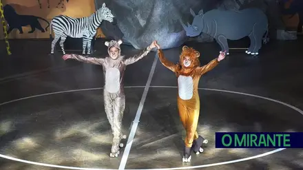 Juventude Ouriense apresentou espectáculo de patinagem artística inspirado no Rei Leão